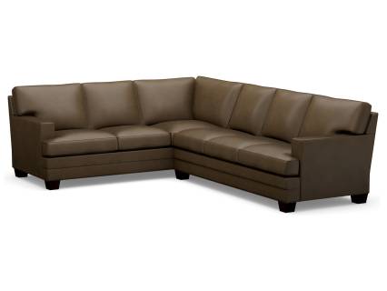 Tyson Leather Sectional